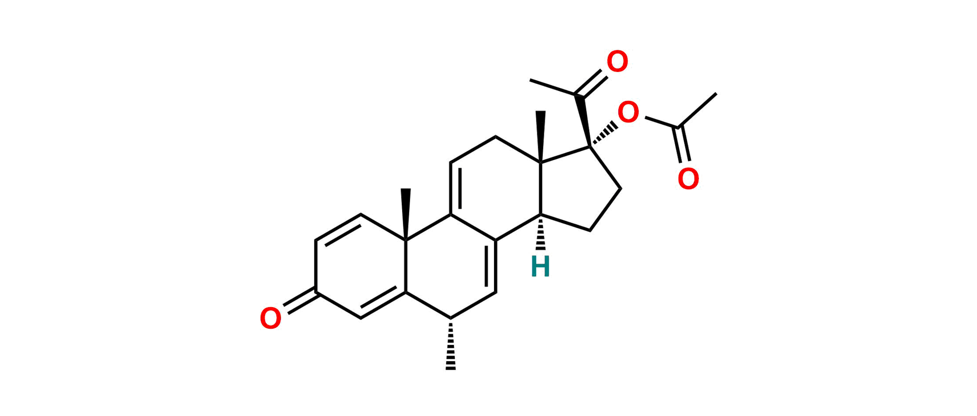 Fluormetholone Acetate, 7, 9(11) diene analog